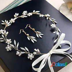 copricapo da sposa fascia di strass accessori per capelli