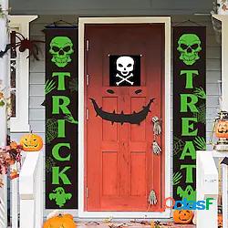 distico fluorescente di halloween banner decorativo luminoso