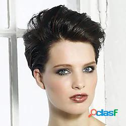 pixie cut parrucca breve rettilineo parrucche di capelli