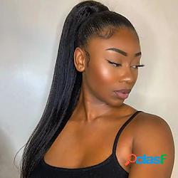 tessuto dei capelli coda di cavallo naturale/donne capelli
