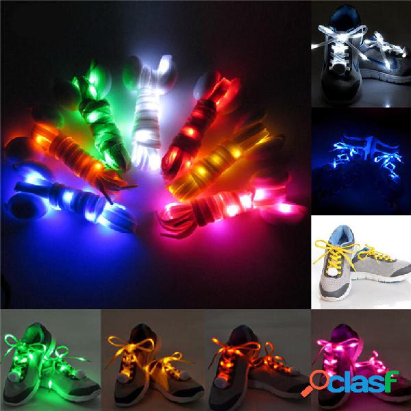 1 paio Nylon LED Lampeggiante Lampadina Lucida