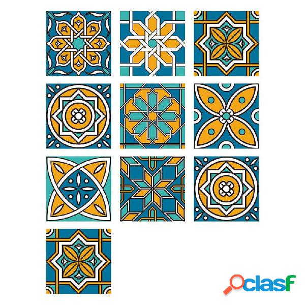 10 Pz/set 10*10 CM Adesivi Murali PVC a prova di Olio e