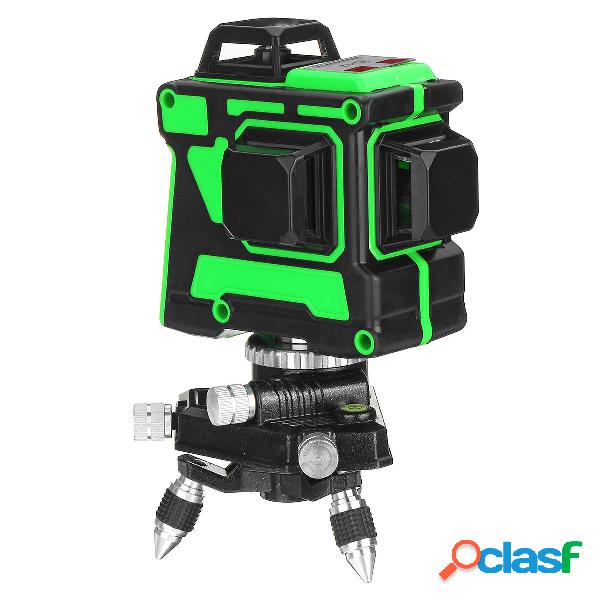 12 linee verde 3D Laser Livello Auto 360 ° grado