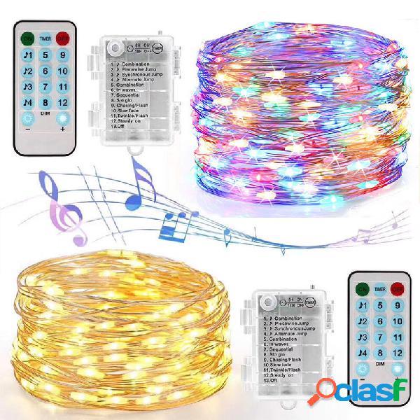 16.4FT / 32.8FT 50 / 100LED Musica LED String Light