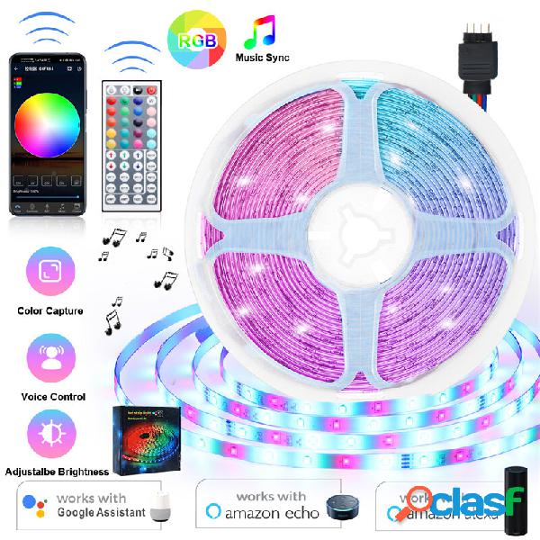 16FT-66FT 5m-20m LED Kit luci di striscia Musica