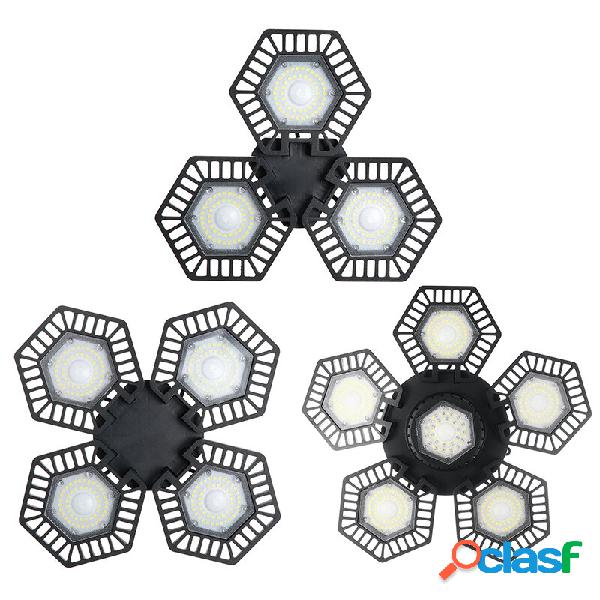 200W E27 Ventilatore Blades LED Officina pieghevole per