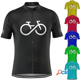 21Grams Mens Short Sleeve Cycling Jersey Bike Jersey Top