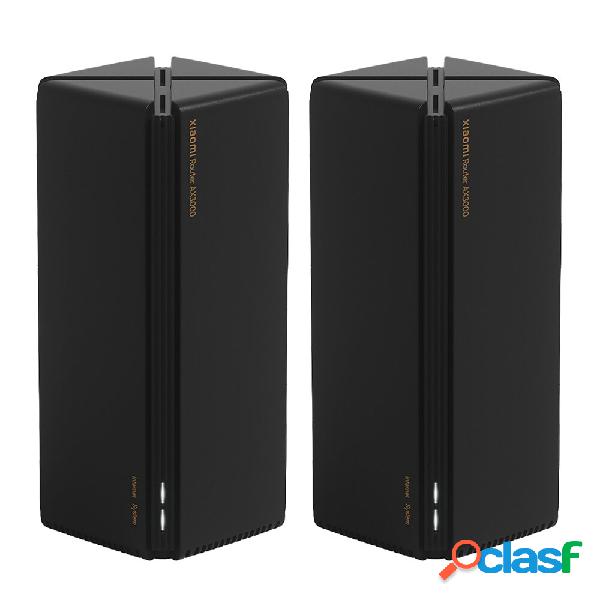 [2Pcs] Router Wireless Xiaomi AX3000 WiFi6 Confezione da 2