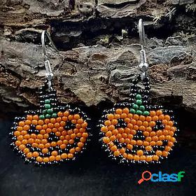 2pcs Womens Halloween Weekend Glass Orange / Fall / Winter /