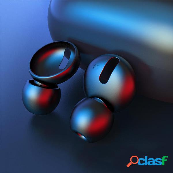 4 coppie Clear Full Cover Liquid Silicone Auricolari di