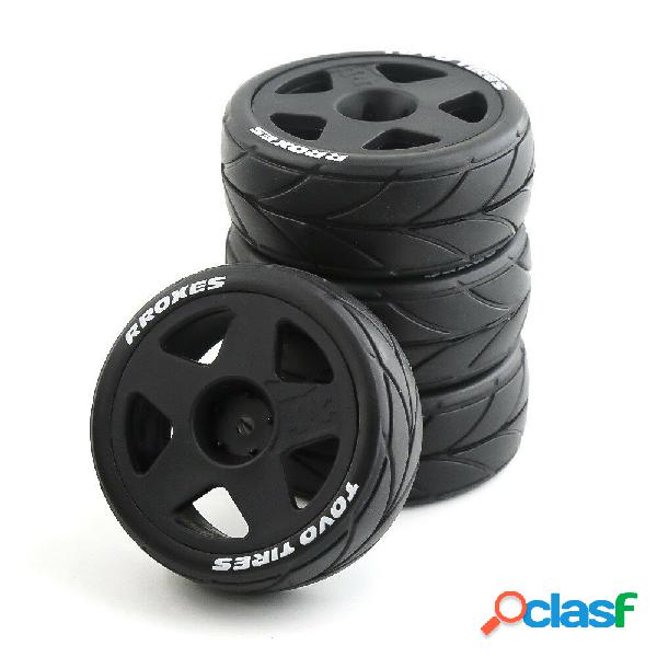 4PCS Rally Drift On-Road Pneumatici Ruote 12mm Esagonale per