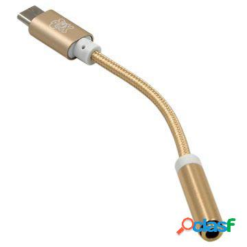 Adattatore audio Hat Prince USB 3.1 Type-C / 3,5 mm - Oro