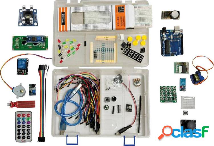 Allnet Starter kit Starter Kit UNO R.3 SET ATMega328 Adatto