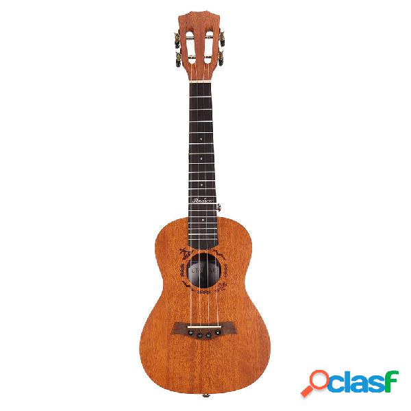 Andrew 23 Pollici Ukulele tondo a forma di barilotto a forma