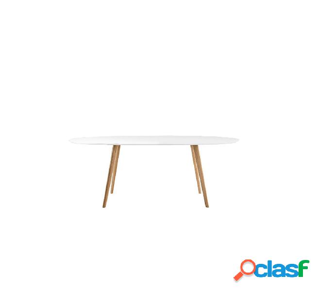 Arper Gher Tavolo Ovale Ø 200 cm Piano MDF
