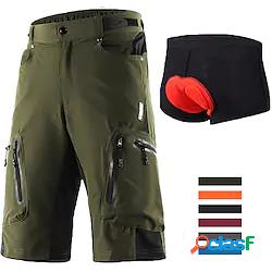Arsuxeo Per uomo Pantaloncini per MTB Bicicletta