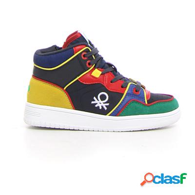 BENETTON Rod sneaker j - blu rosso giallo verde