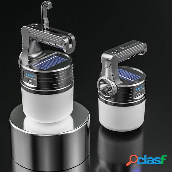 BIKIGHT solare e USB ricaricabile LED Per esterni campeggio