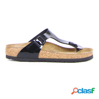 BIRKENSTOCK Gizeh BS ciabatta - nero vernice