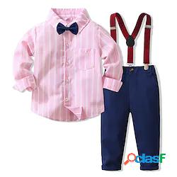 Bambino (1-4 anni) Da ragazzo Camicia e pantaloni Completo 2