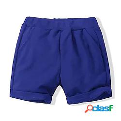 Bambino Da ragazzo Pantaloncini Nero Arancione Blu marino