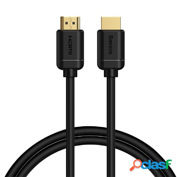 Baseus HDMI-Compatibile 2.0 Cavo 4K 3D Gold Planted Adapter