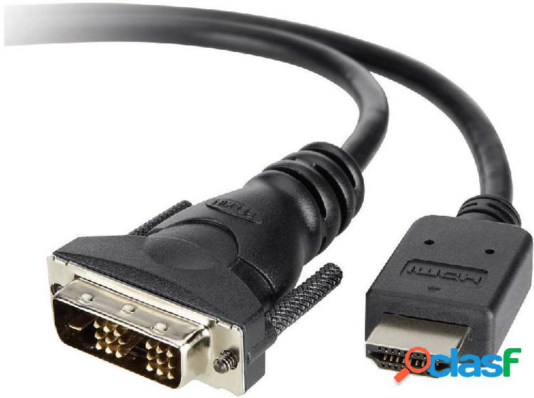 Belkin DVI / HDMI Cavo adattatore Spina DVI-D 18+1pol.,