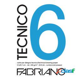 Blocco Tecnico 6 - 25x35cm - 20 fogli - 240gr - liscio -