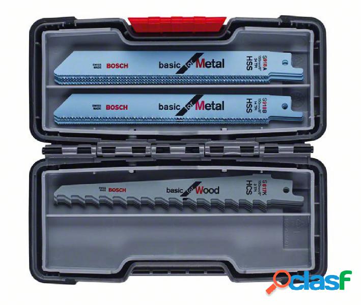 Bosch Accessories 2607010901 Kit di lame per sega a