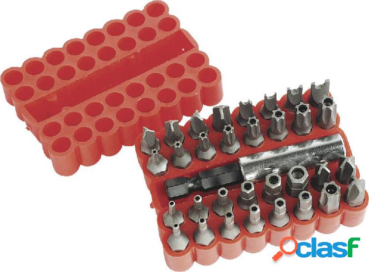 Brüder Mannesmann M 297-33 Kit inserti 33 parti TORX Tamper