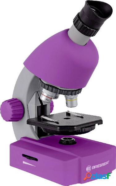 Bresser Optik violet Microscopio per bambini Monoculare 640