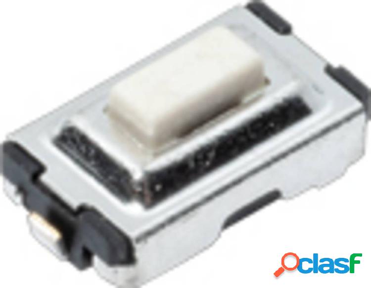 C & K Switches Pulsante 50 mA 1x Off / (On) IP40 1 pz.