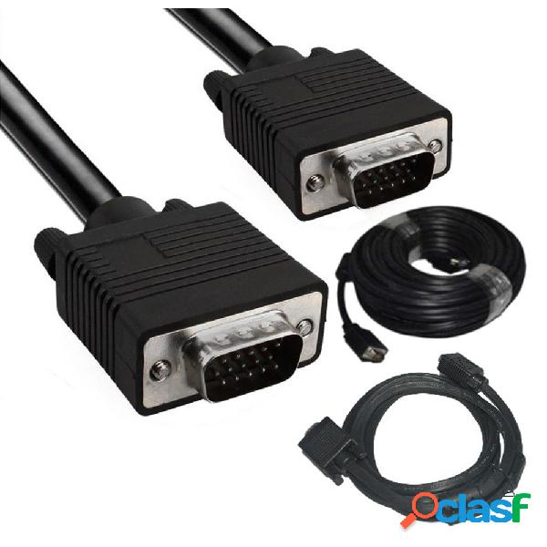 CAVO PROLUNGA VGA 15 PIN MASCHIO MASCHIO MONITOR VGA PER