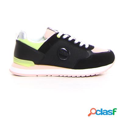 COLMAR Travis mellow sneaker - black pink yellow green