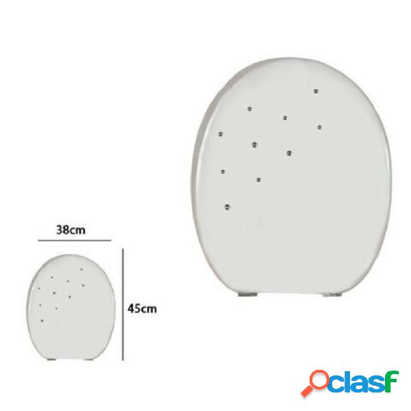 COPRIWATER COPRI WATER SEDILE WC BAGNO UNIVERSALE MDF BIANCO