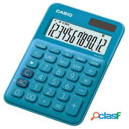 Calcolatrice da tavolo MS-20UC - 12 cifre - blu - Casio