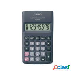 Calcolatrice tascabile HL - 815L BL - 8 cifre - grigio -