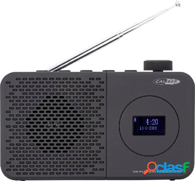 Caliber HPG335DAB Radio portatile FM, DAB+ FM, DAB+ Nero