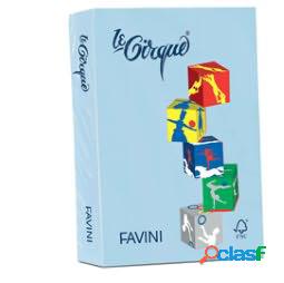 Carta Le cirque - A3 - 80 gr - azzurro pastello 106 - Favini