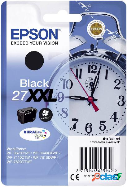 Cartuccia Epson Originale T2791, 27XXL Nero C13T27914012