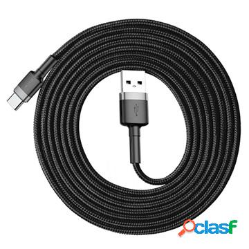 Cavo Baseus Cafule USB 2.0 / Tipo-C CATKLF-CG1 - 2m - Nero /