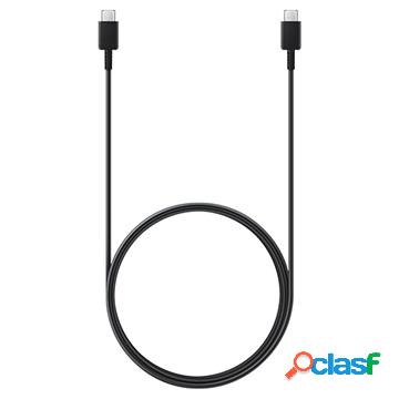 Cavo Samsung USB-C / USB-C EP-DX310JBEGEU - 3A, 1,8 m - Nero