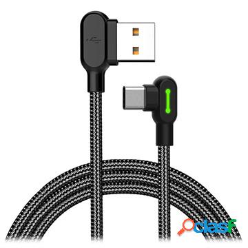 Cavo USB-C Mcdodo Night Elves 90 gradi - 1,8 m - Nero