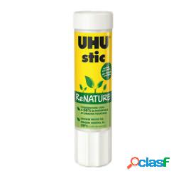 Colla UHU Stic ReNATURE - 40 gr - bianco - UHU (unit vendita
