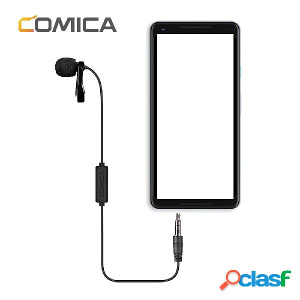 Comica V01SP 2.5m Lavalier Lapel Microfono Microfono per