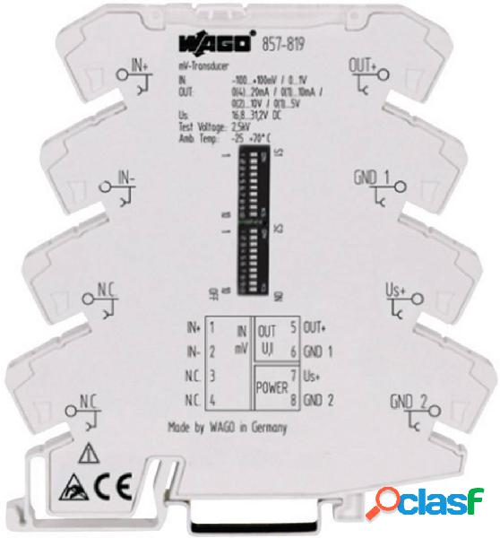 Convertitore di misure millivolt WAGO WAGO GmbH & Co. KG