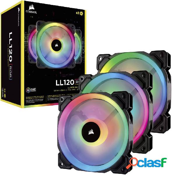 Corsair 3x LL120 RGB Dual Light Loop Ventola per PC case