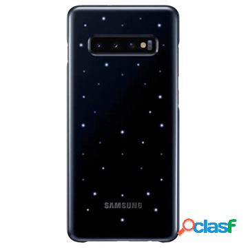 Cover LED Samsung Galaxy S10+ EF-KG975CBEGWW - nera