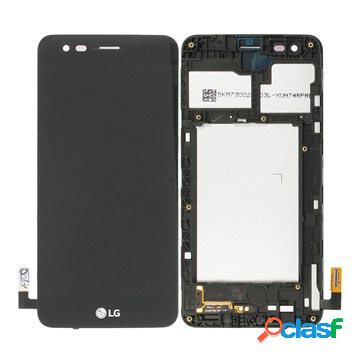 Cover frontale e display LCD per LG K4 (2017) - Nero