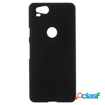 Cover in plastica gommata per Google Pixel 2 - nera